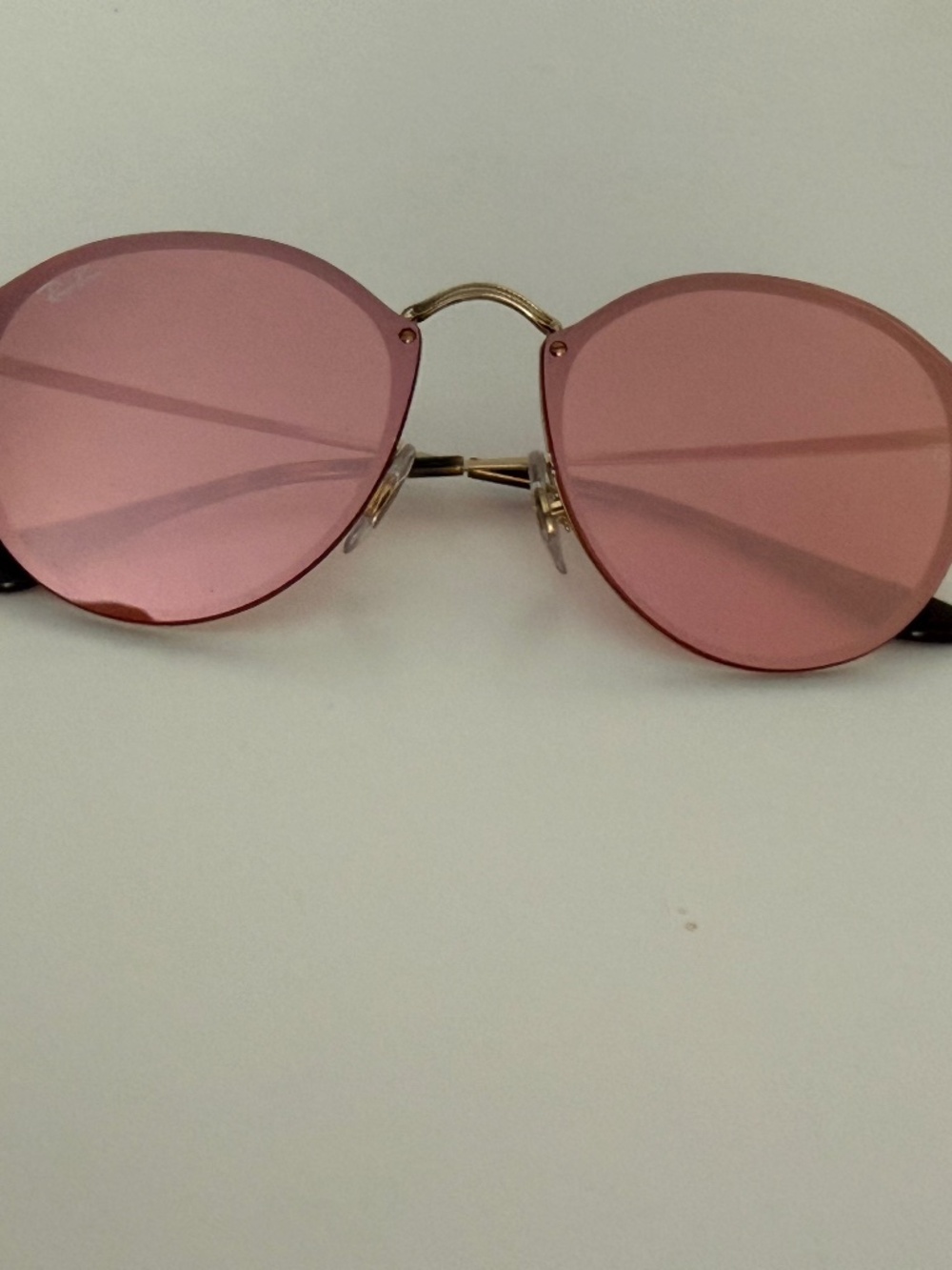 Ray Ban Sunglasses pink mirror, new
